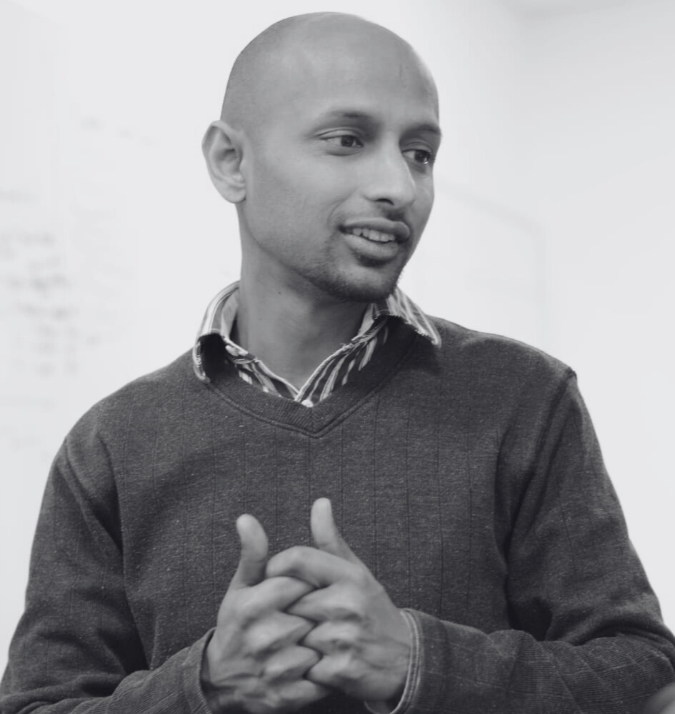 Vikram Profile Pic bw